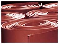 SBR red SKIRTBOARD RUBBER